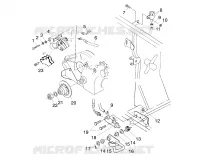 FREIN ARRIERE/FOOT PEDAL
