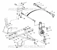 TRIANGLES SUSPENSIONS  Scrambler W967840 (4935823582B010)