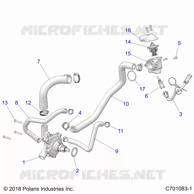 MOTEUR, WATERPUMP AND BYPASS