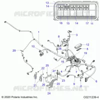 ELECTRICITE, MAIN WIRE HARNESS