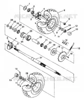 PONT ARRIERE 6X6 350L S938739 (4924362436036A)