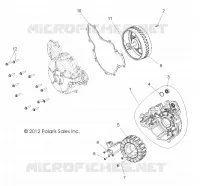 MOTEUR, STATOR AND COVER