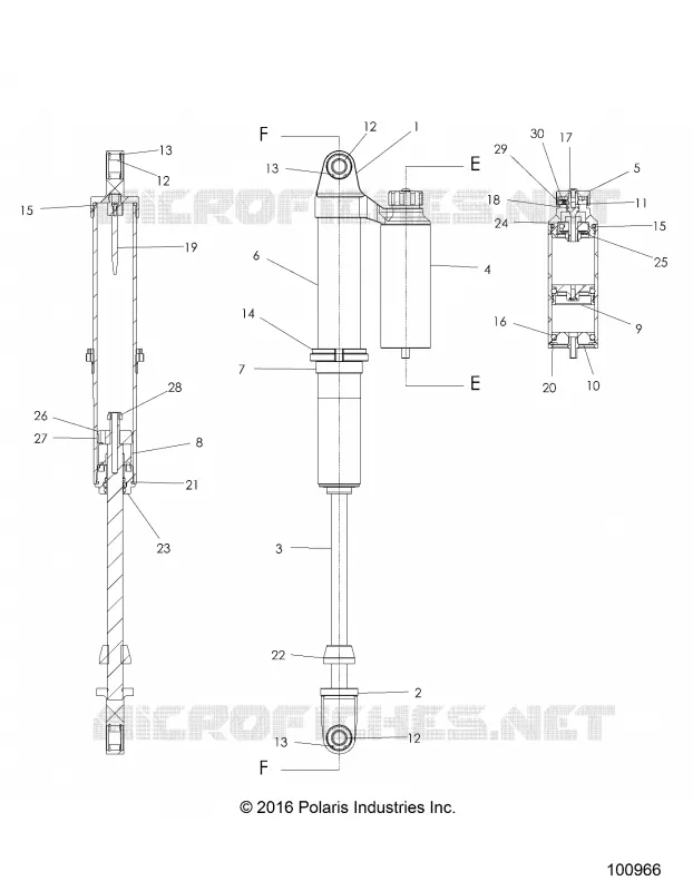 SUSPENSION AVANT SHOCK
