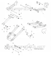 SUSPENSION ARRIERE CONTROL ARMS