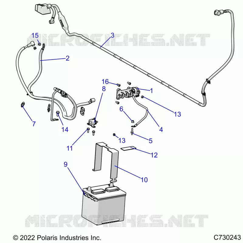 ELECTRICITE, BATTERY