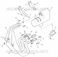 ECHAPPEMENT 600 XCR SP 0965677 and EUROPEAN 600 XCR SP E965677 (4932063206C005)
