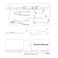 REFERENCES, TOOL KIT AND MANUEL DU PROPRIETAIRE