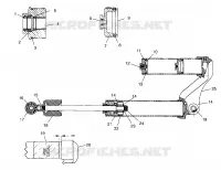AMORTISSEUR FOX, GAS, RESEVOIR Scrambler W957840 (4927252725D007)