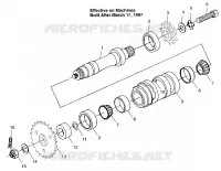 TENDEUR CENTRAL (After 3/17/97) Scrambler 500 W97BC50A (4943074307B14A)