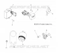 REGULATEUR, RELAYS and ECU