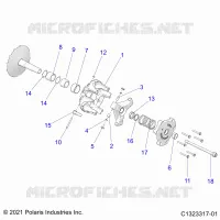 SYSTÃˆME DE TRANSMISSION, PRIMARY CLUTCH
