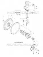 MOTEUR, VILEBREQUIN AND PISTON