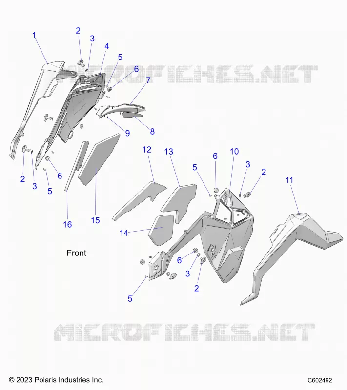 PANNEAUX LATERAUXS AND TRIM
