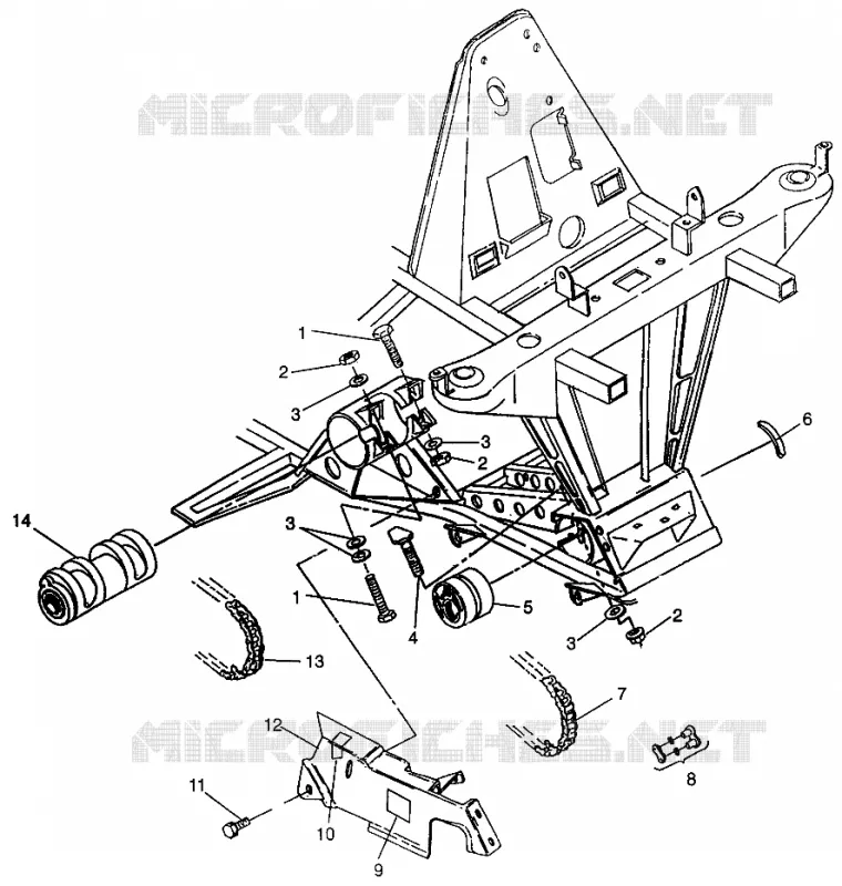 TRANSMISSION AVANT MAGNUM 4X4 W968144 AND  SWEDISH MAGNUM 4X4 S968144 (4936053605B002)