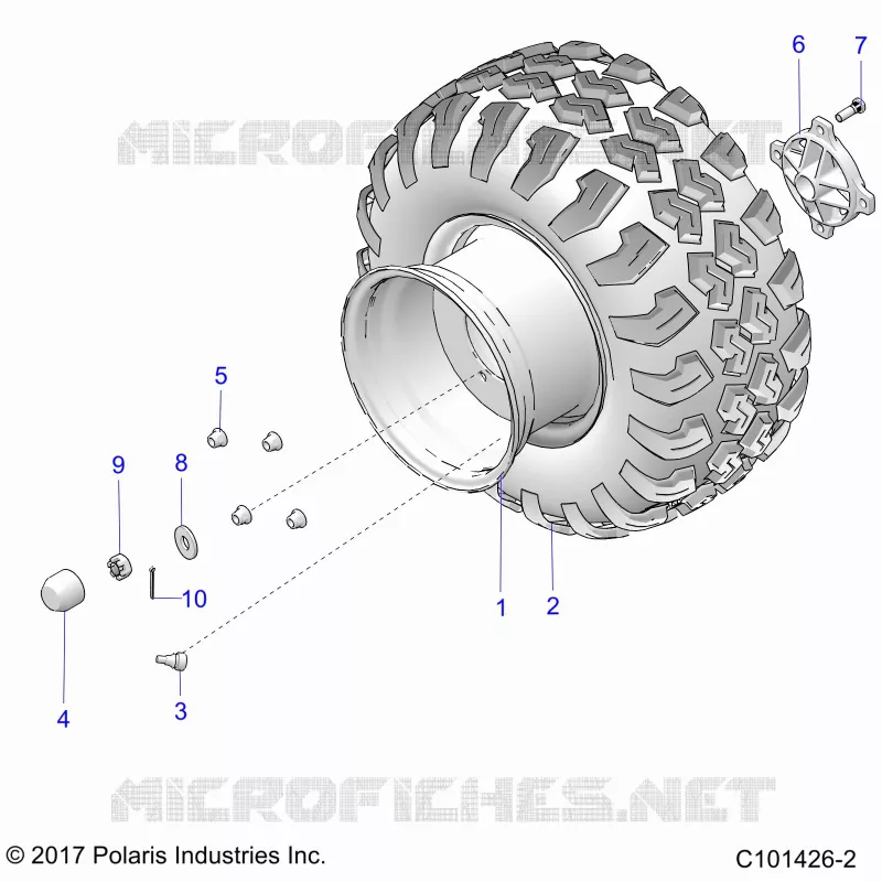 ROUES, REAR