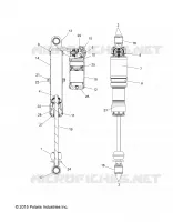 SUSPENSION, AMORTISSEUR IFS (7044388)