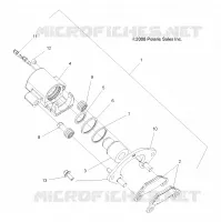 BRAKES, ETRIER DE FREIN ARRIERE