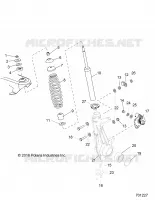 SUSPENSION AVANT STRUT