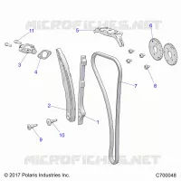 CHAINE DE DISTRIBUTION AND TENSIONER