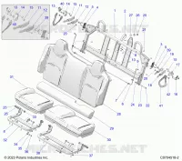 SIEGE ASM., REAR