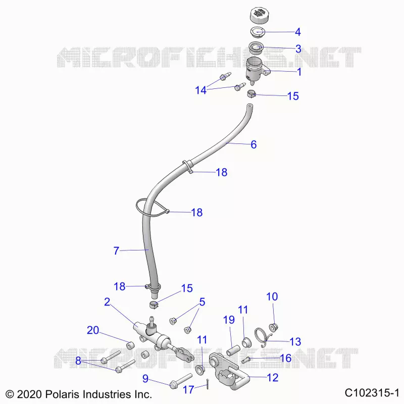 BRAKES, BRAKE PEDAL AND MAITRE CYLINDRE