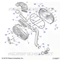 SYSTÃˆME DE TRANSMISSION, CLUTCH COVER AND DUCTING