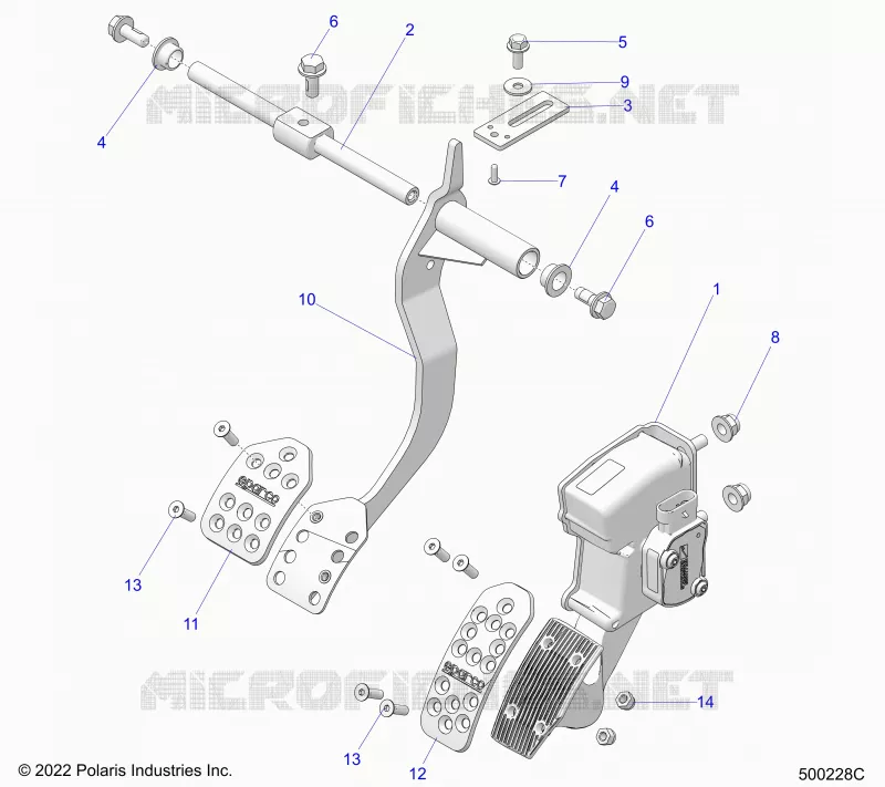 INSTRUMENTS, FOOT INSTRUMENTS AUTO