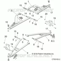 SUSPENSION AVANT CONTROL ARMS