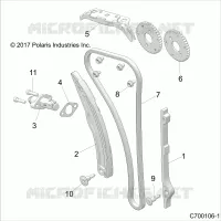CHAINE DE DISTRIBUTION AND TENSIONER
