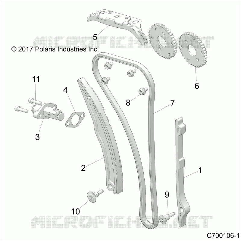 CHAINE DE DISTRIBUTION AND TENSIONER