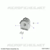 DIRECTION, CONTROLS, LEFT HAND CONTROLS- A21SXM95AG/CAG (C0211245-2)