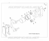 FREIN ARRIERE CALIPER