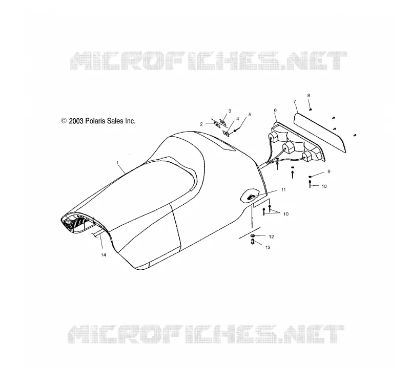 SIEGE, NON-ADJUSTABLE