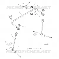 SUSPENSION, BARRE STABILISATRICE ARRIERE