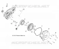 MOTEUR, STATOR and VOLANT MOTEUR