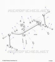 SUSPENSION, FRONT BARRE STABILISATRICE