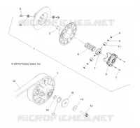 SYSTÈME DE TRANSMISSION, SECONDARY CLUTCH