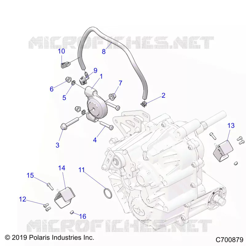 SYSTÃˆME DE TRANSMISSION, MAIN GEARCASE MOUNTING