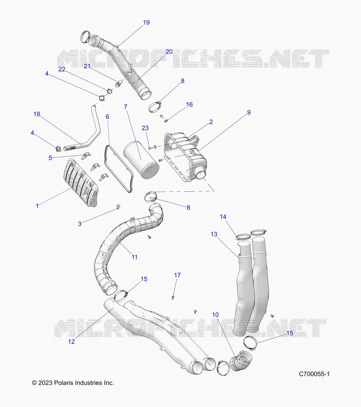 ENGINE, PRISE D'AIR SYSTEM