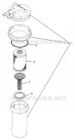 VIDANGE HURRICANE B974473 and Intl. HURRICANE I974473 (4941044104C008)