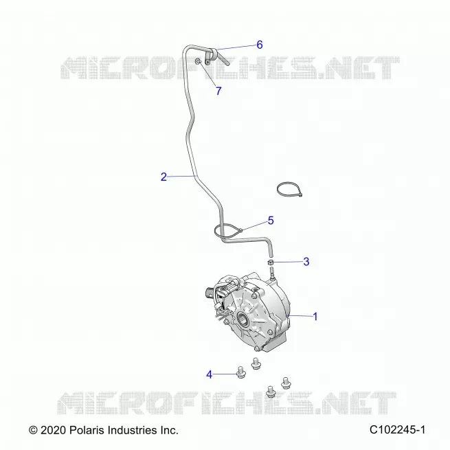 SYSTÃˆME DE TRANSMISSION, FRONT GEARCASE MOUNTING