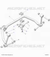 SUSPENSION, FRONT, BARRE STABILISATRICE
