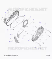 SYSTÃˆME DE TRANSMISSION, CLUTCH COVER, INNER/OUTER