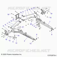 SUSPENSION ARRIERE CONTROL ARMS