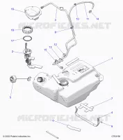 SYSTÃˆME D'ALIMENTATION, FUEL TANK