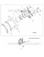 FREIN AVANT CALIPER