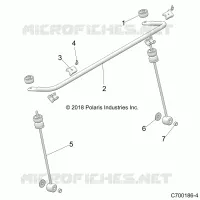 SUSPENSION, FRONT, BARRE STABILISATRICE