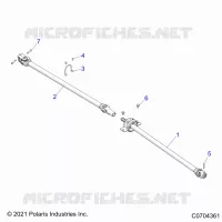 SYSTÃˆME DE TRANSMISSION, FRONT PROP SHAFT
