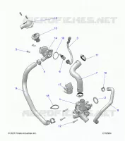 MOTEUR, WATERPUMP AND BYPASS