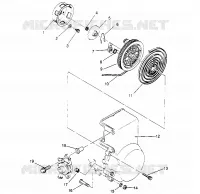 LANCEUR ASSEMBLY XLT 0950756, XLT SKS 0950556,  XLT SKS EURO E950556 (4928842884D003)